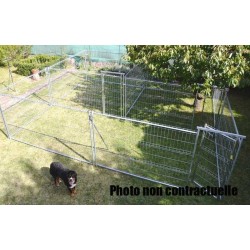 Rectangulaires doubles ou accolés renforçé 2 fois 25 m² soit 50 m² (7,15 m x 7,05 m)