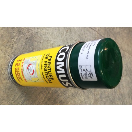 Peinture spray couleur verte RAL 6005