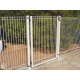 PORTILLON 1,00 m x 1,30 m SUR PLATINE POUR CLOTURES PISCINE