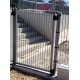 PORTILLON 1,00 m x 1,30 m SUR PLATINE POUR CLOTURES PISCINE