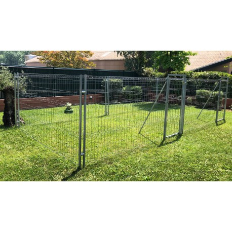 Accolé 2 x 12,5 m², standard + Accessoires, soit 25 m² (7,15 m x 3,50 m)