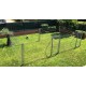 Accolé 2 x 12,5 m², standard + Accessoires, soit 25 m² (7,15 m x 3,50 m)