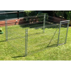 Chenil enclos modèle PHILOU de 9 m², standard + accessoires, livraison comprise