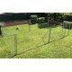 Chenil enclos modèle PILOU, standard + accessoires, de 25 m², livraison comprise