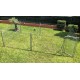 Chenil enclos modèle PILOU, standard + accessoires, de 25 m², livraison comprise